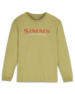 Men's Simms Logo LS Shirt
