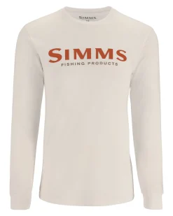 Men's Simms Logo LS Shirt
