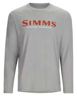 Men's Simms Logo LS Shirt