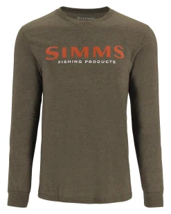 Men's Simms Logo LS Shirt
