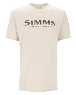 Men's Simms Shroud Fill Logo T-Shirt