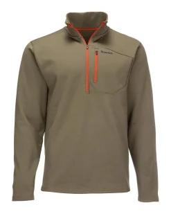 Men's Thermal Qtr Midlayer Zip Top