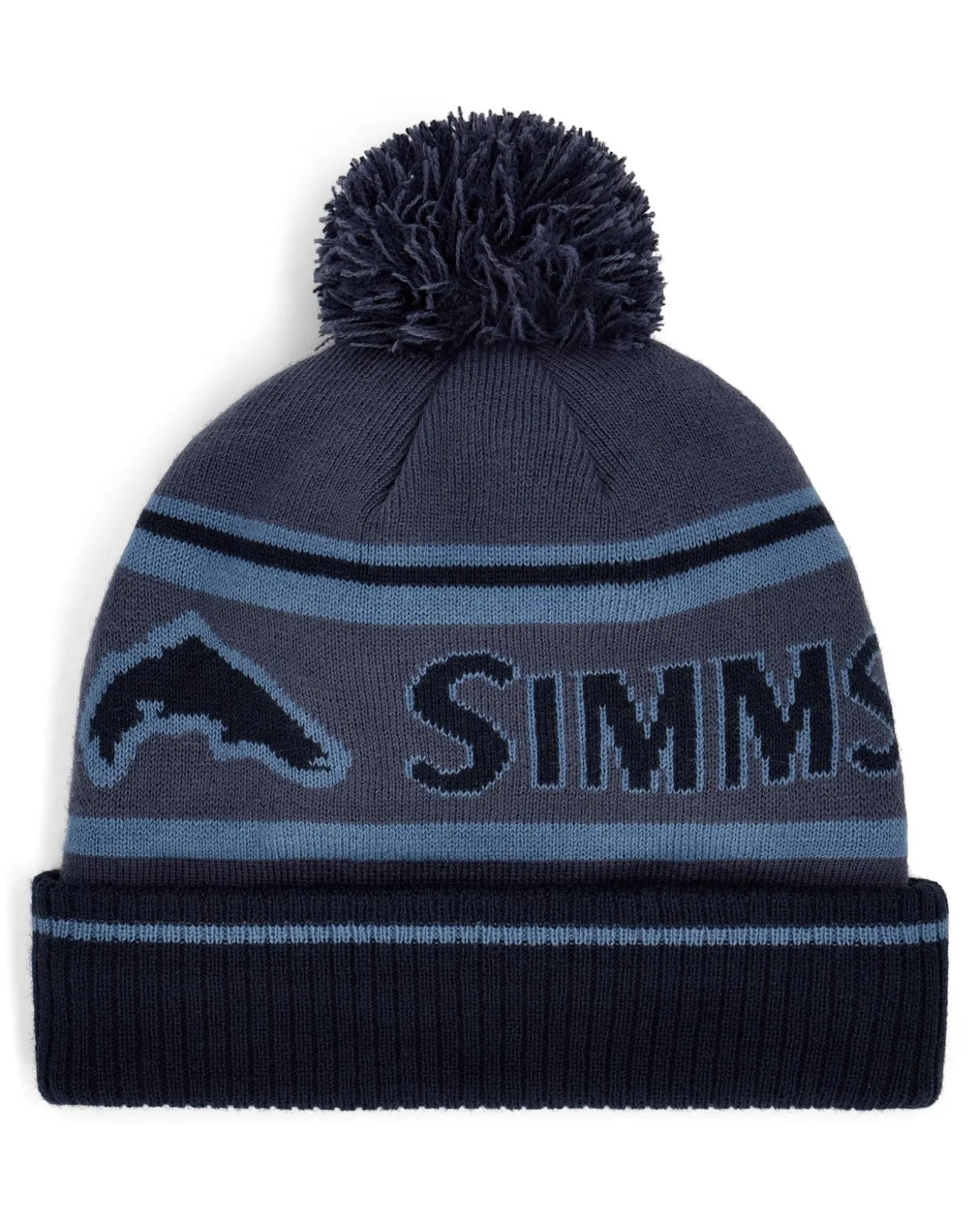 Tip-Up Pom Beanie