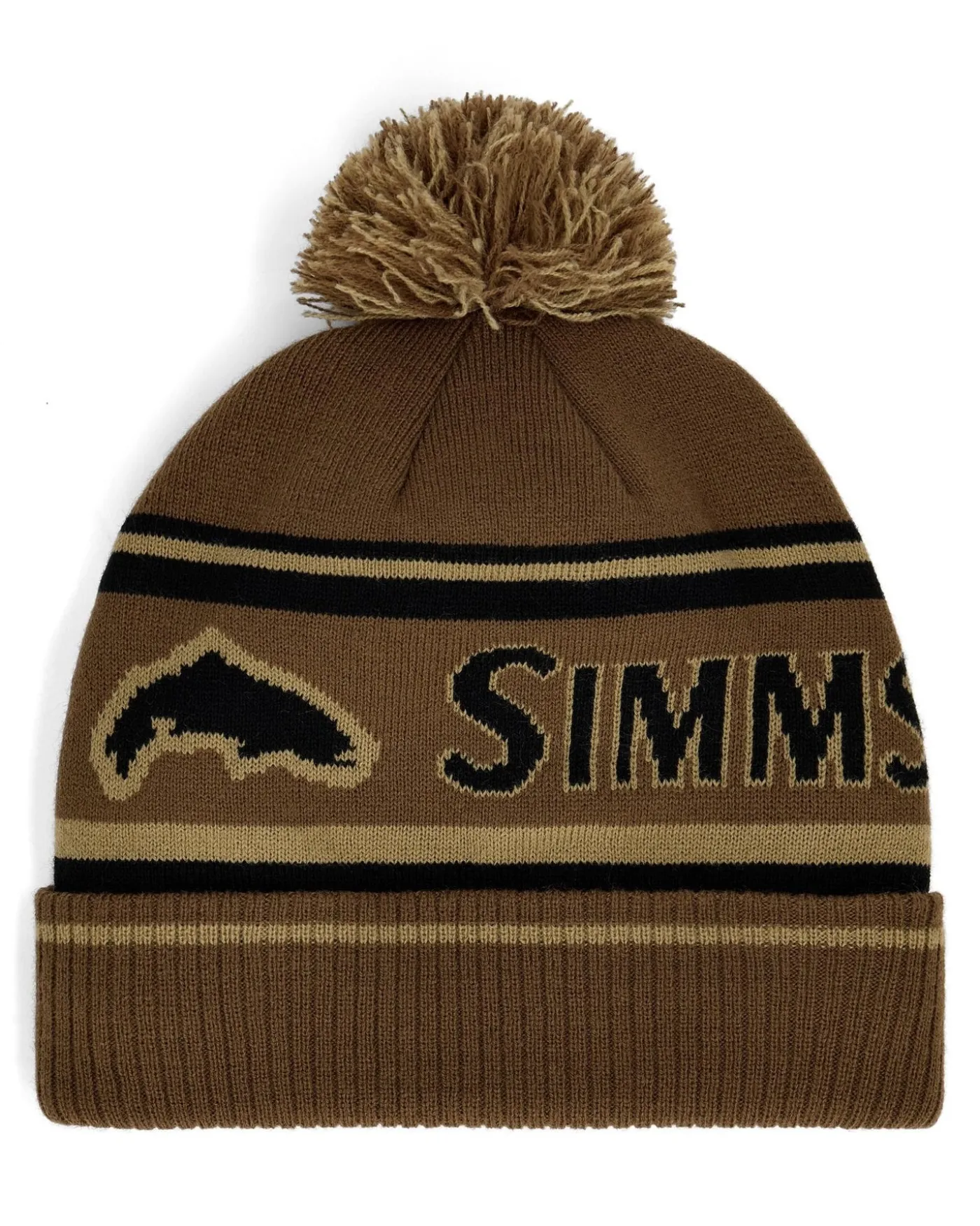Tip-Up Pom Beanie