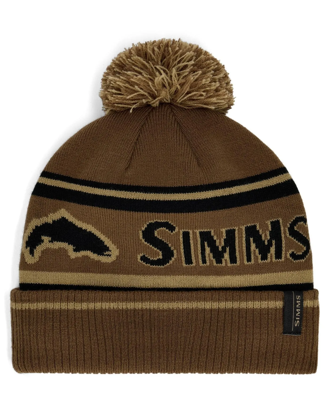 Tip-Up Pom Beanie