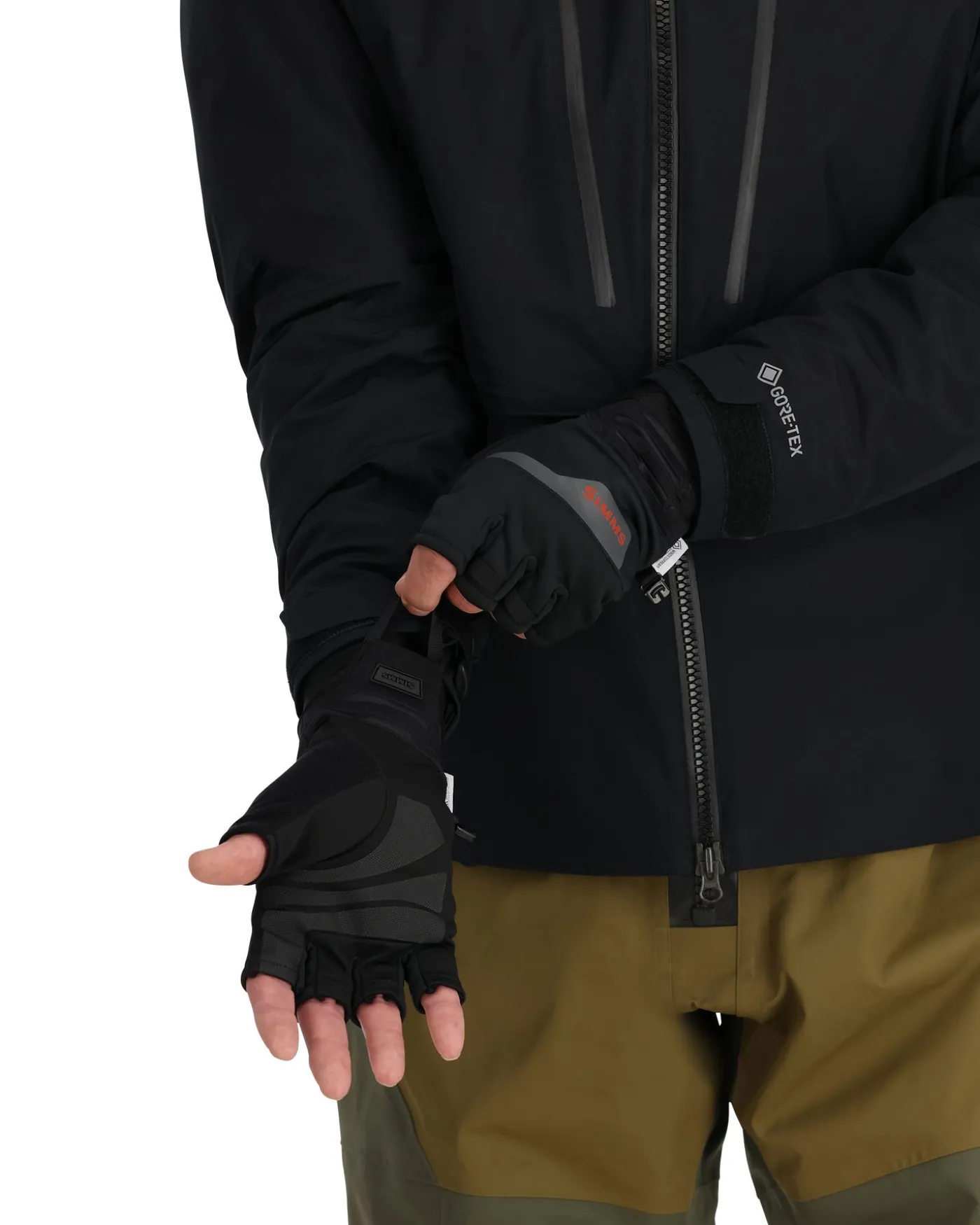 WINDSTOPPER® Half-Finger Fishing Glove